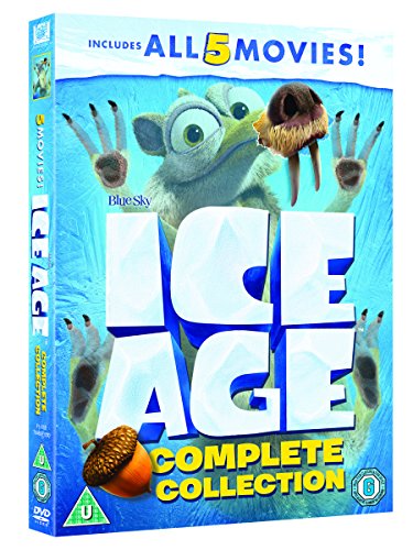 Ice Age 1-5 plus a Mammoth Christmas