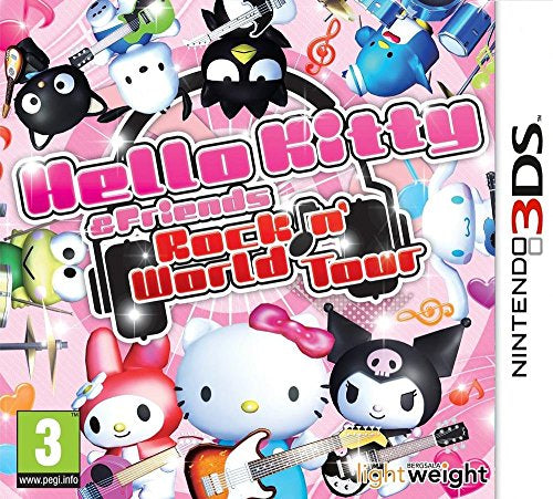 Hello Kitty and Friends: Rocking World Tour (Nintendo 3DS)