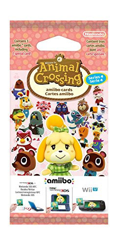 Animal Crossing: Happy Home Designer Amiibo Cards Pack - Series 4 (Nintendo 3DS/Nintendo Wii U)
