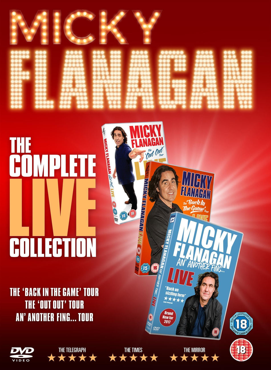 Micky Flanagan The Complete Live Collection (DVD)