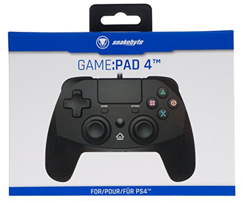 Snakebyte Game: Pad 4 S - Black (PS4)