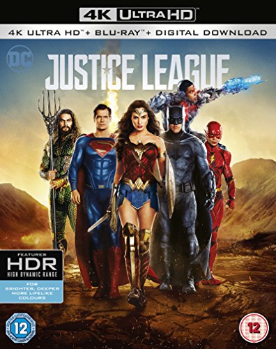 Justice League –[4k Ultra HD + Blu-ray + Digital Download] [2017] (Blu-ray)