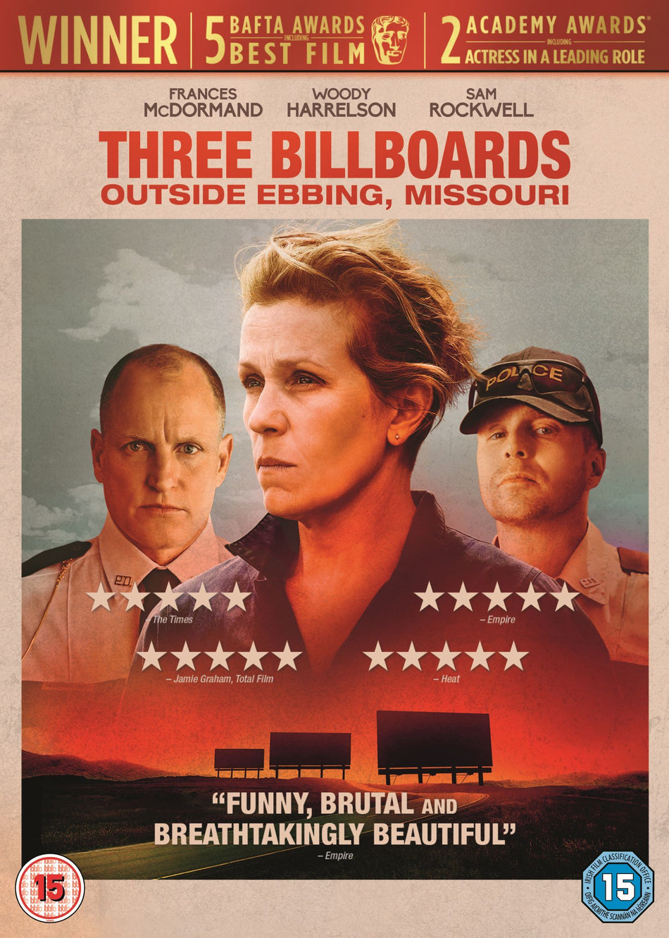 Three Billboards Outside Ebbing, Missouri [DVD] [2018]