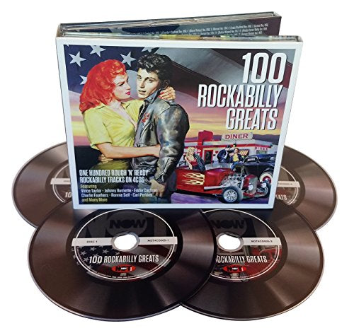 Various Artists - 100 Rockabilly Greats [4CD Box Set] (Music CD)