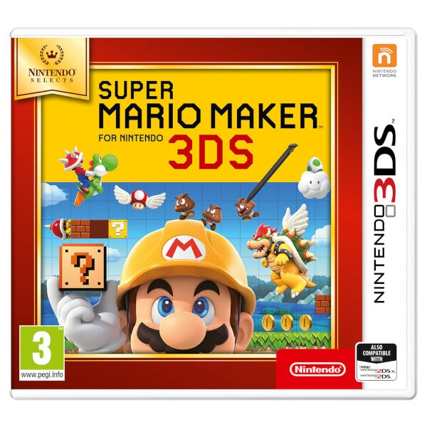 Super Mario Maker (Nintendo 3Ds) (Selects)