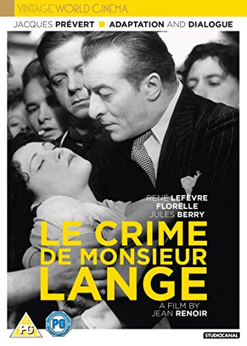 Le Crime De Monsieur Lange [DVD] [2018] (1936)