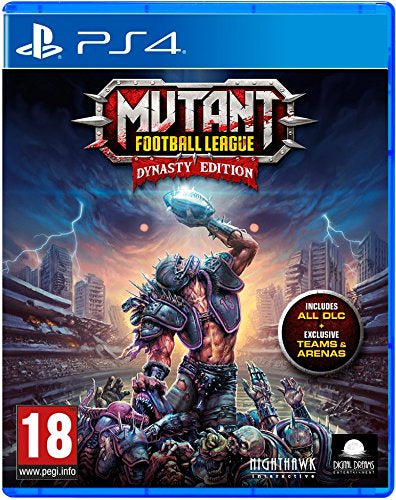 Click to view product details and reviews for Mutant Football League Dynasty Edition Ps4. Click to view product details and reviews for Mutant Football League Dynasty Edition Ps4.