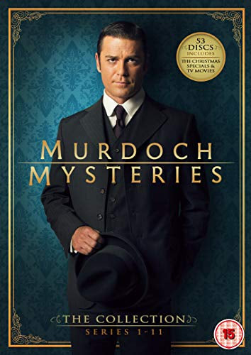 Murdoch Mysteries: The Collection - Series 1-11 Boxset (includes the Christmas Specials and TV Movies) (53 Discs) [DVD]