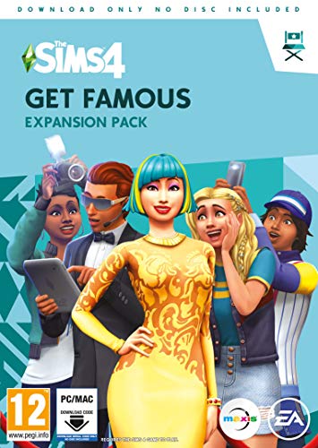 The Sims 4 Get Famous Expansion Pack PC (Code In Box)