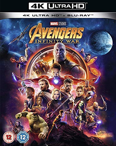 Avengers Infinity War [Blu-ray 4K] [2018] [Region Free]