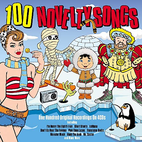Various Artists - 100 Novelty Songs (Box Set, 4CD)