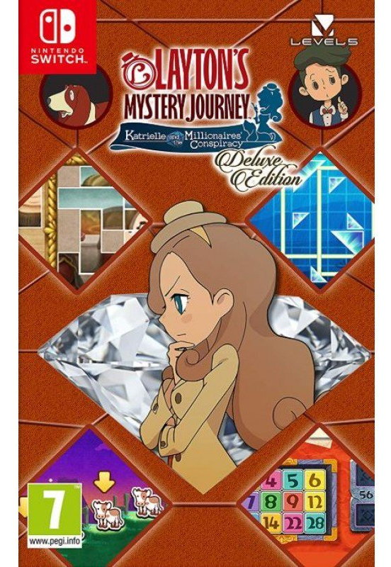 Layton's Mystery Journey: Katrielle and the Millionaires' Conspiracy - Deluxe Edition (Nintendo Switch)