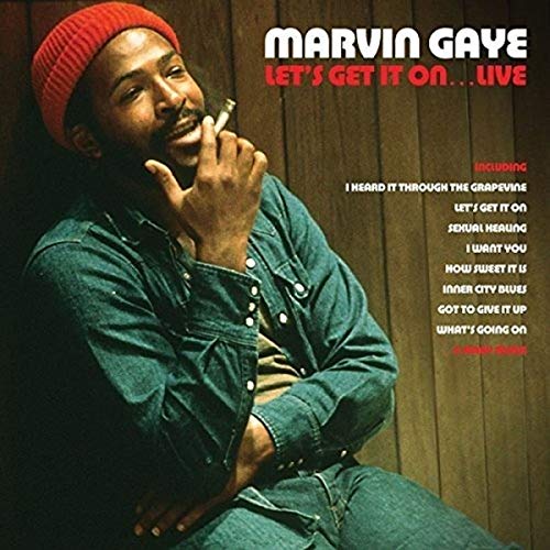 Marvin Gaye - Let's Get It On…Live (2LP Red Vinyl Set)