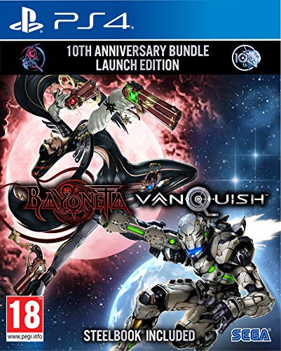 Click to view product details and reviews for Bayonetta Vanquish 10th Anniversary Bundle Ps4 Steel Book.