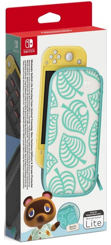 Nintendo Switch Lite Animal Crossing: New Horizons Carrying Case & Screen Protector