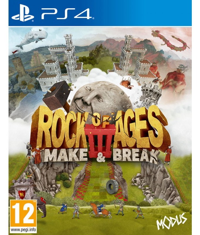 Rock of Ages 3: Make & Break (PS4)