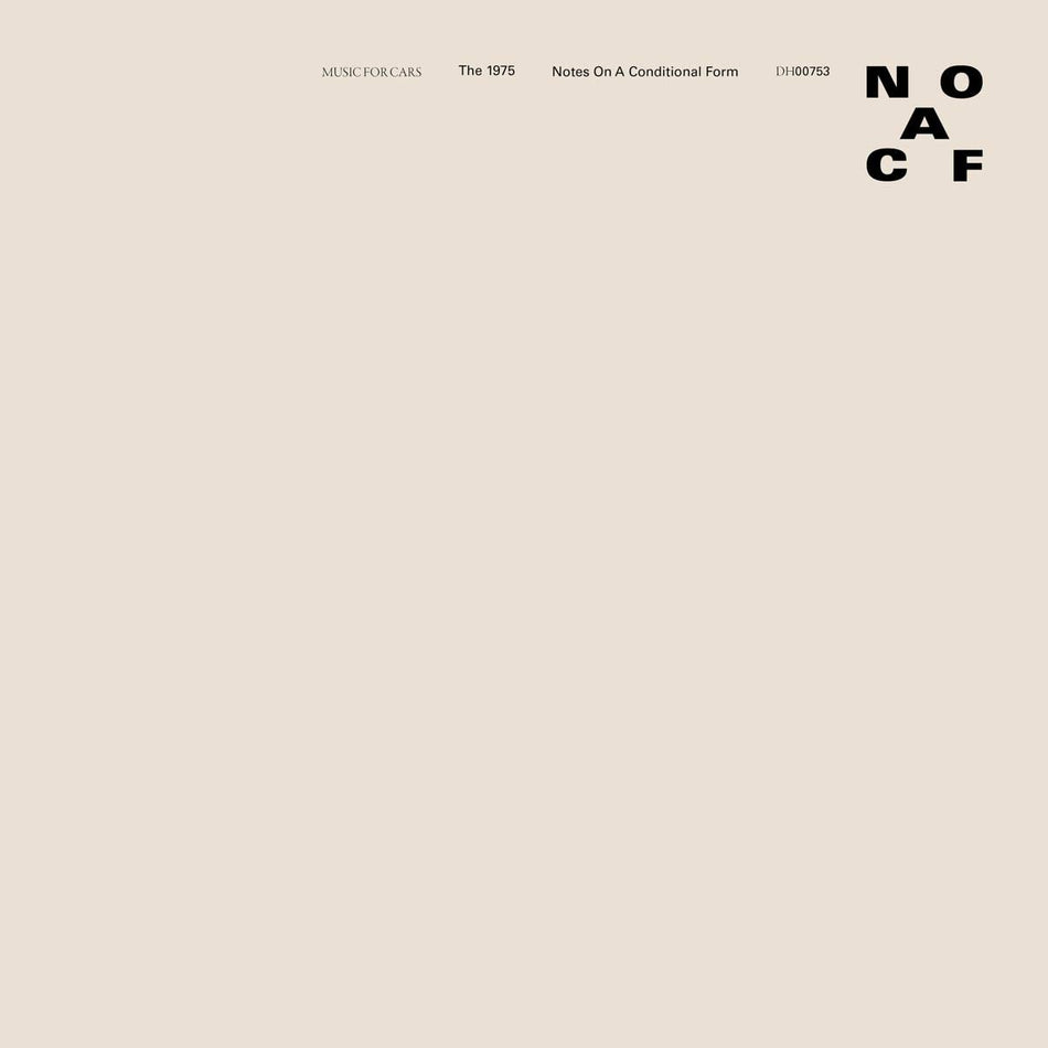 The 1975 - Notes On A Conditional Form (Music CD)