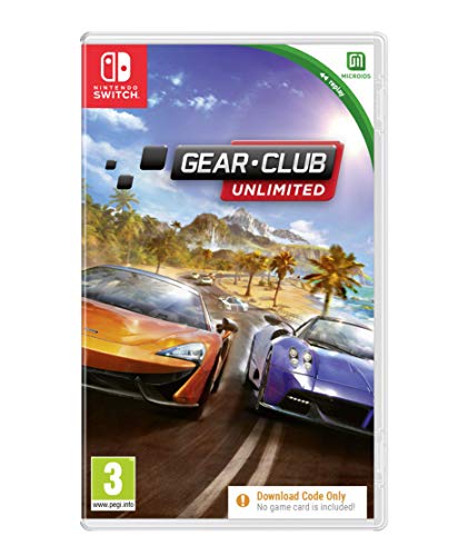 Gear Club Unlimited - Code in Box (Nintendo Switch)