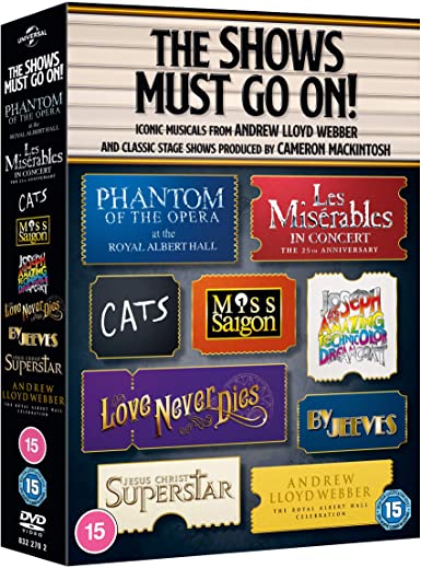 The Shows Must Go On! Ultimate Musicals Collection (DVD) [2020]