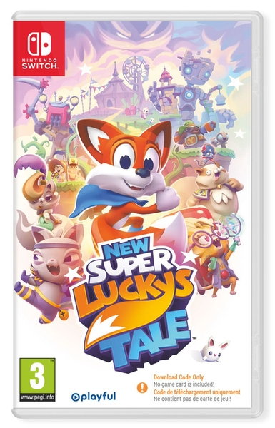 New Super Lucky's Tale (Nintendo Switch) - Code in a Box