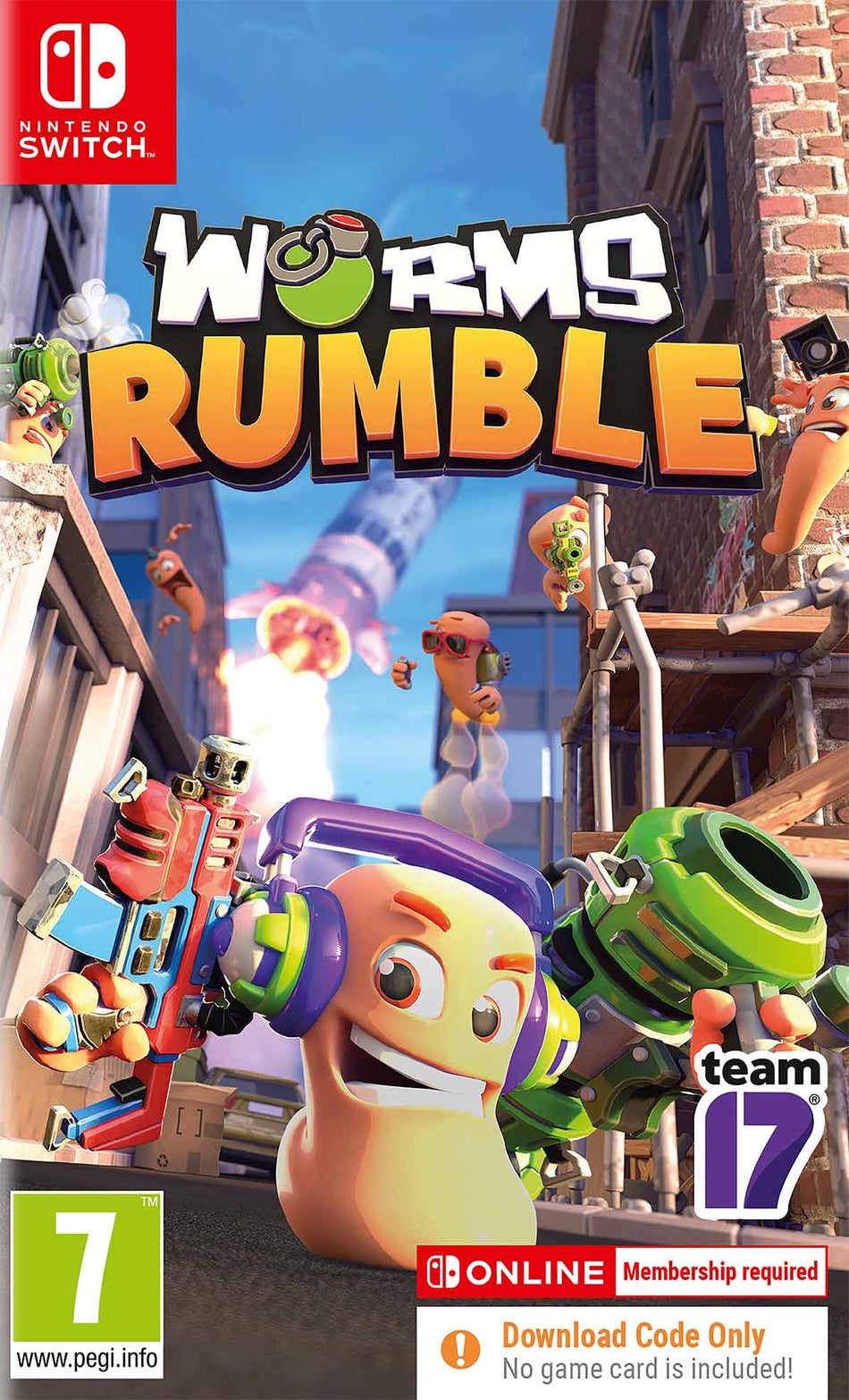 Worms Rumble (Nintendo Switch) (Code In Box)