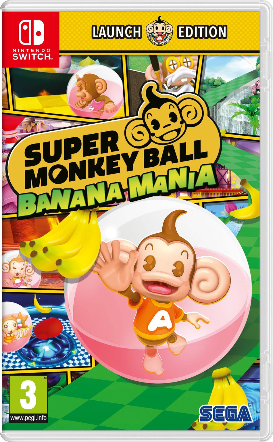 Super Monkey Ball Banana Mania Launch Edition (Nintendo Switch)