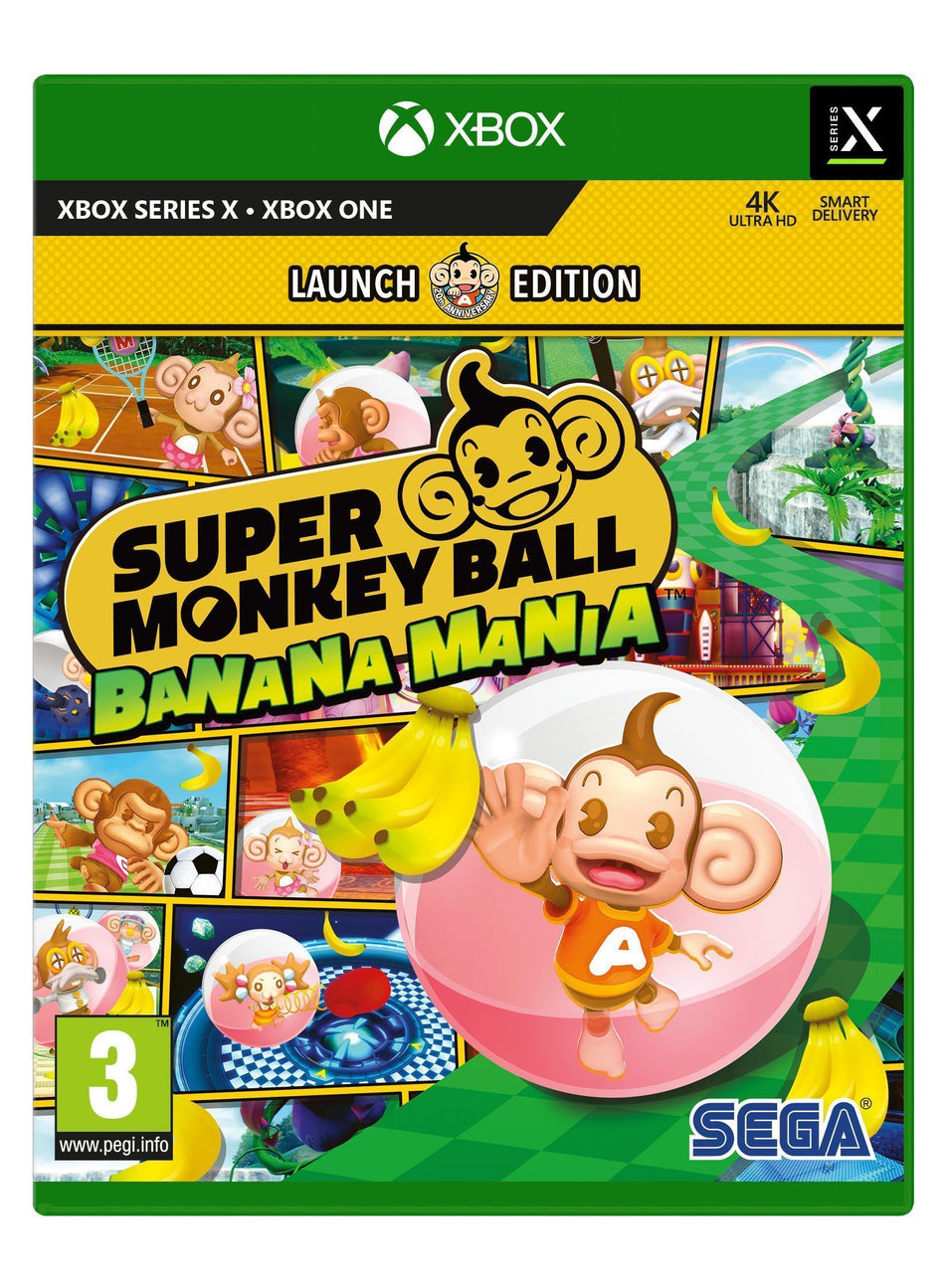 Super Monkey Ball Banana Mania Launch Edition (Xbox Series X / One)