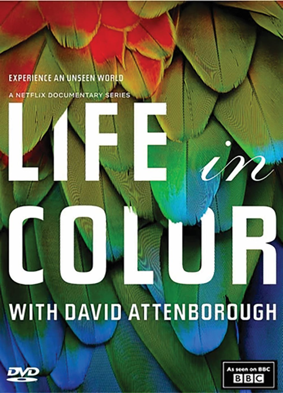 Life in Colour with David Attenborough [DVD] [2021]