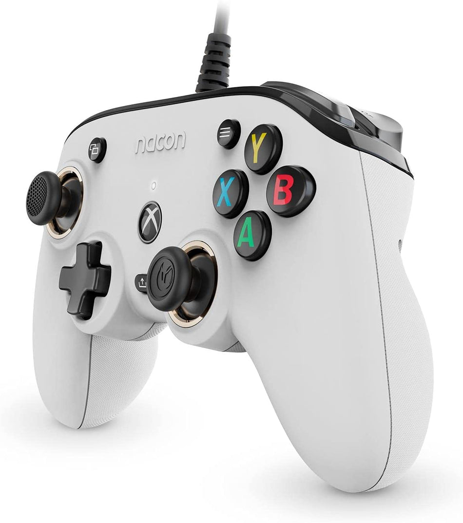 Nacon Wired Official Pro Compact Controller Atmos White (Xbox Series X / One)