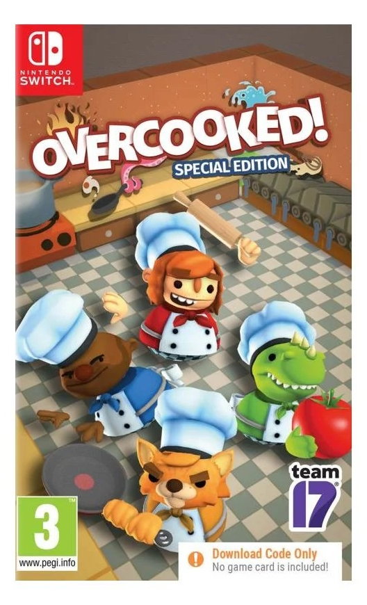 Overcooked! Special Edition [Code In A Box] (Nintendo Switch)