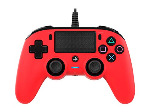 NACON Wired Compact Controller - Red (PS4 / PC)