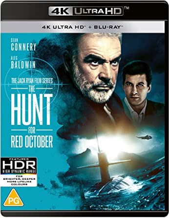 The Hunt For Red October [4K and Blu-ray] [2021]