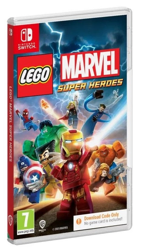 LEGO Marvel Super Heroes [Code In A Box] (Nintendo Switch)