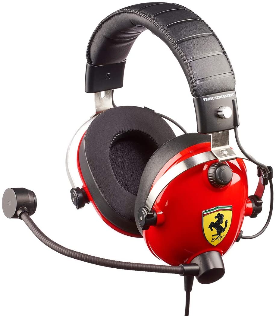 Thrustmaster T.Racing Scuderia Ferrari - Multiplatform Gaming Headset (PS4 / Xbox / PC)