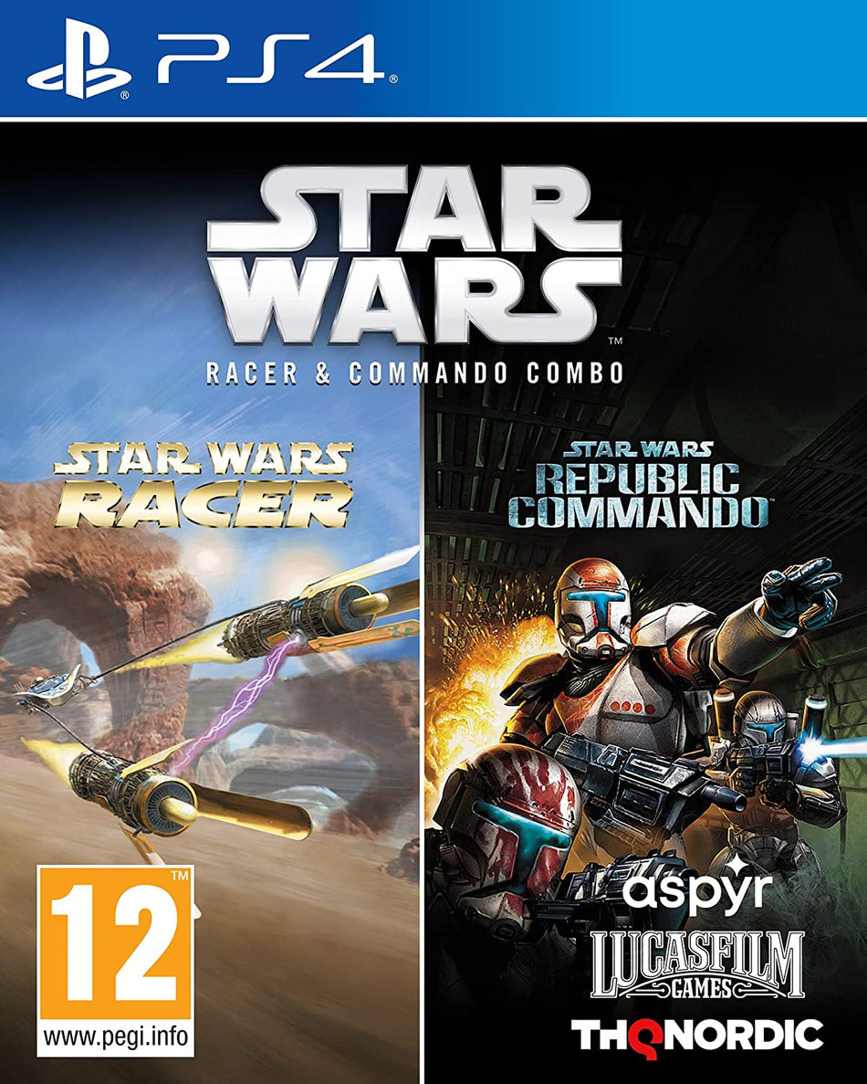 Star Wars Racer and Commando Combo - (PS4)