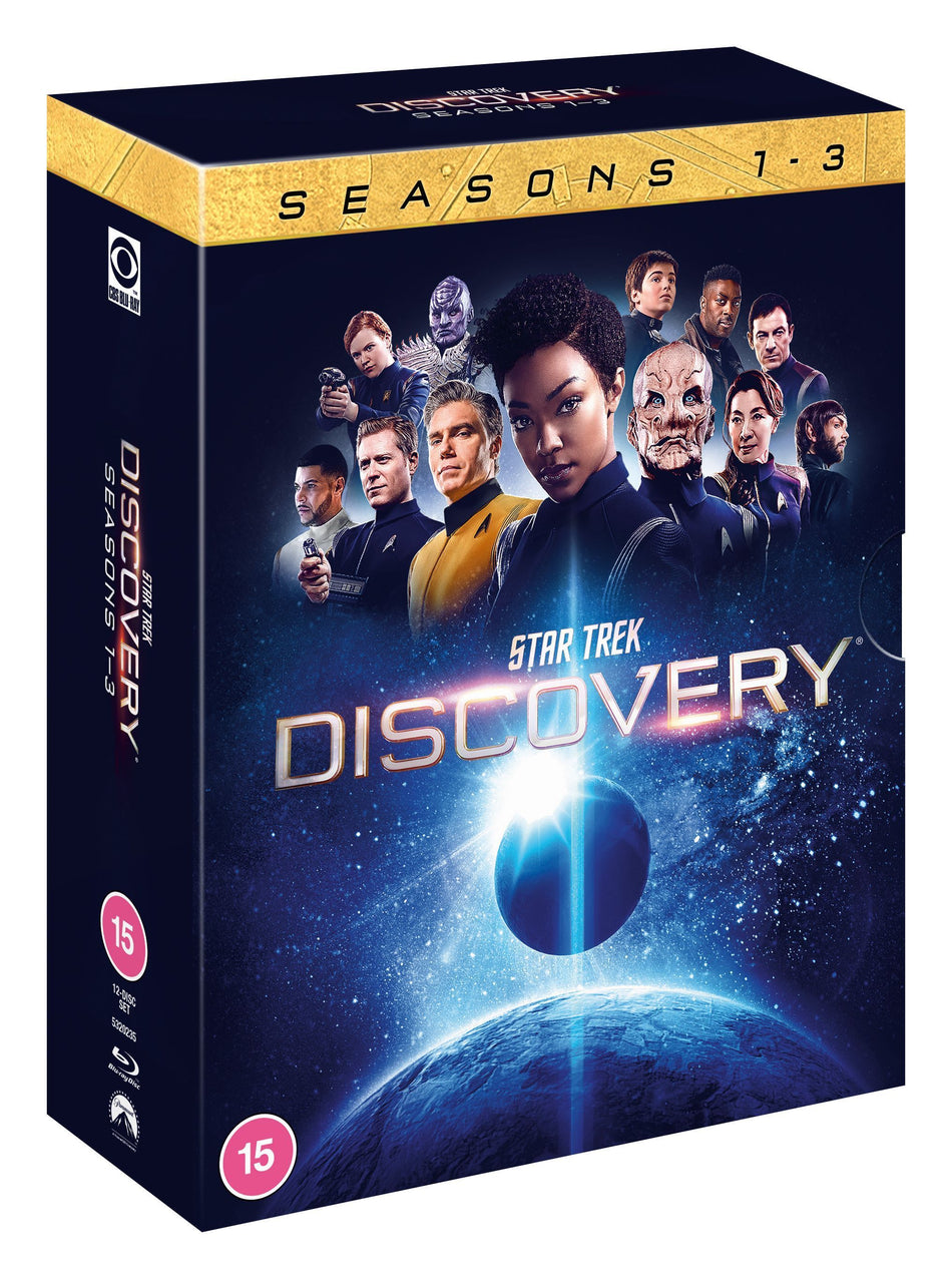 Star Trek: Discovery Seasons 1-3 [Blu-ray] [2021]