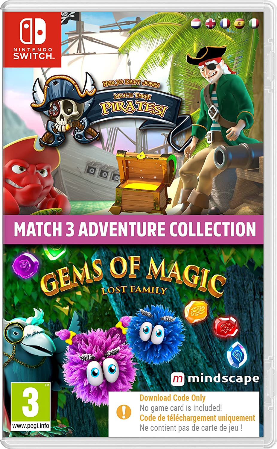 Match 3 Adventure Collection [Code In A Box] (Nintendo Switch)