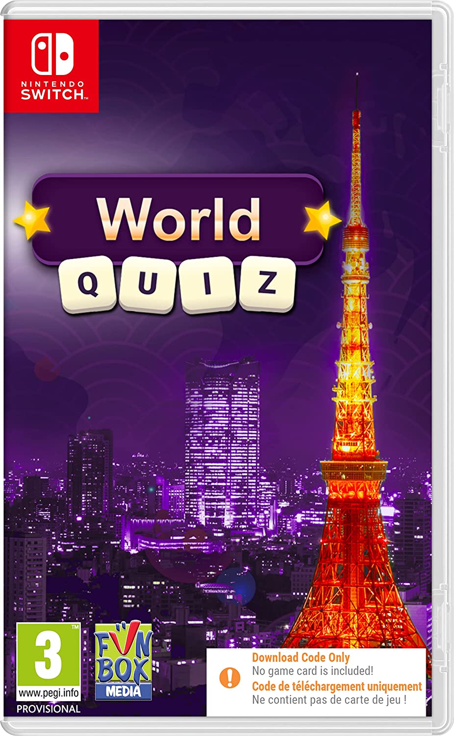 World Quiz [Code In A Box] (Nintendo Switch)