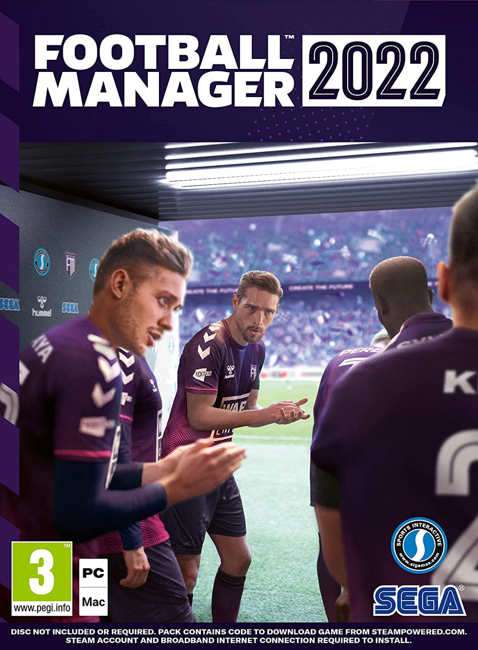 Football Manager 2022 [Code In A Box] (PC)