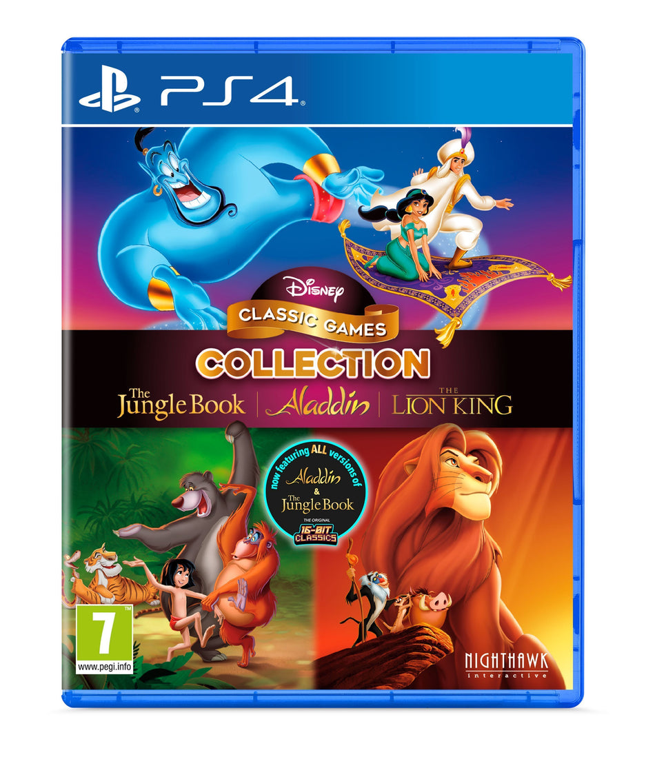 Disney Classic Games Collection: The Jungle Book, Aladdin, & The Lion King (PS4)