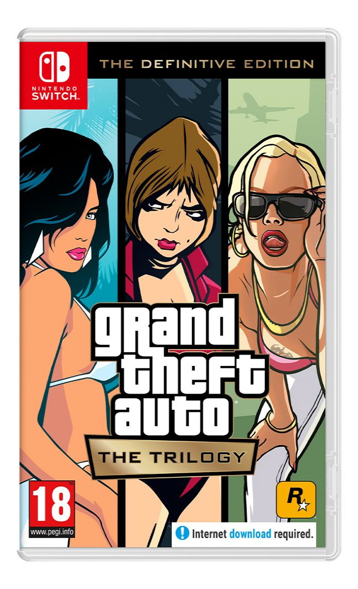 Grand Theft Auto: The Trilogy – The Definitive Edition (Nintendo Switch)