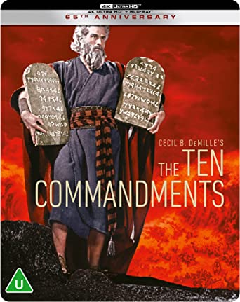 The Ten Commandments (1923 & 1956) (4K UHD Blu-ray)