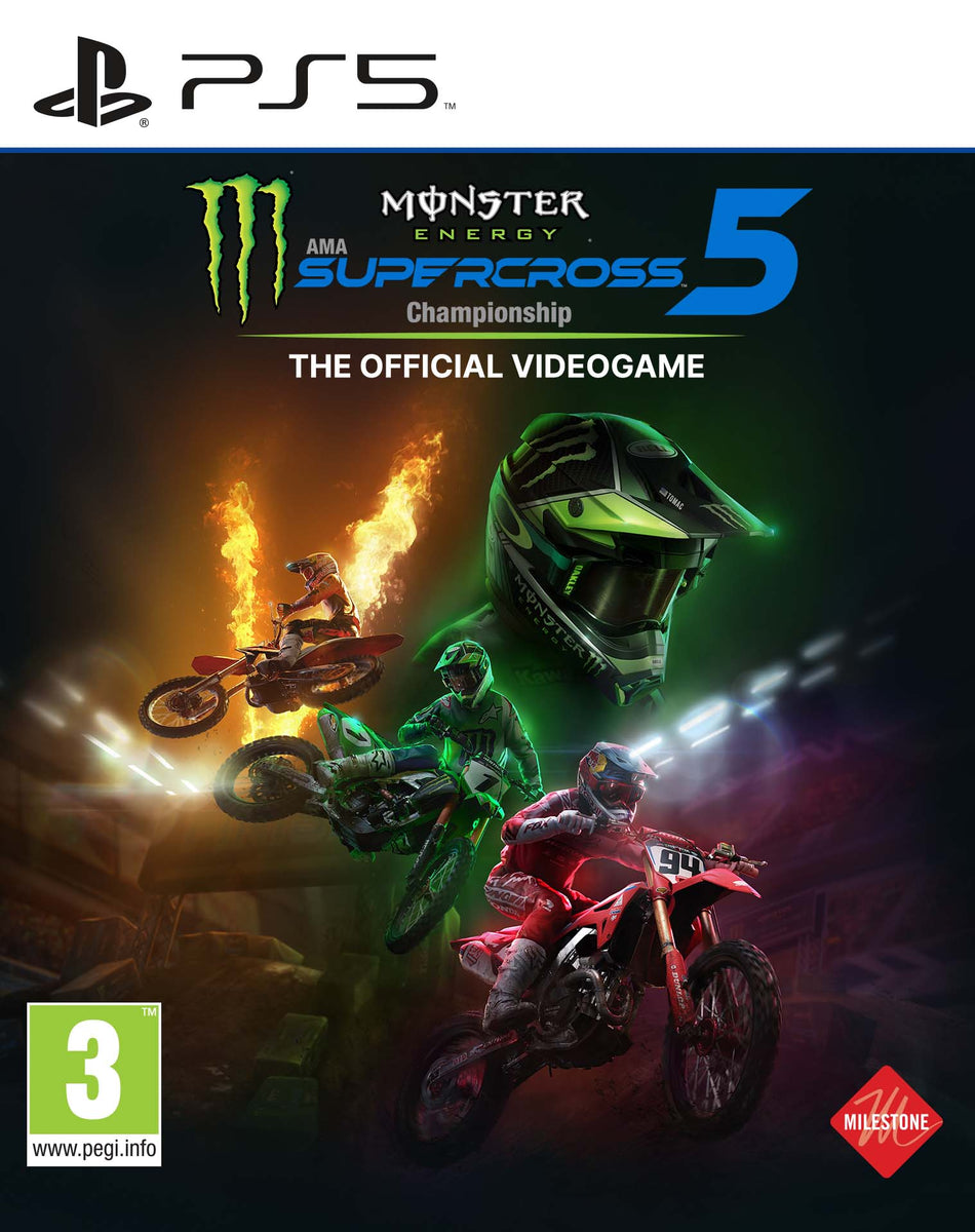 Monster Energy Supercross - The Official Videogame 5 (PS5)