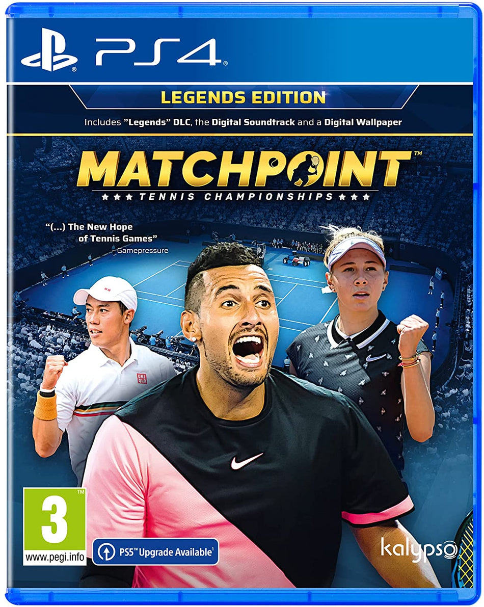 Matchpoint – Tennis Championships: Legends Edition (PS4)