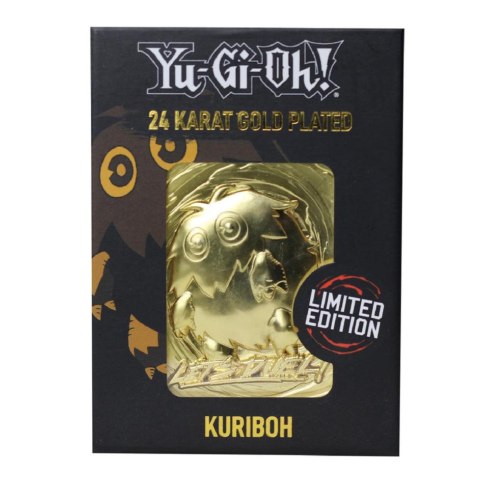 Yu-Gi-Oh Kuriboh 24K Gold Plated Ingot