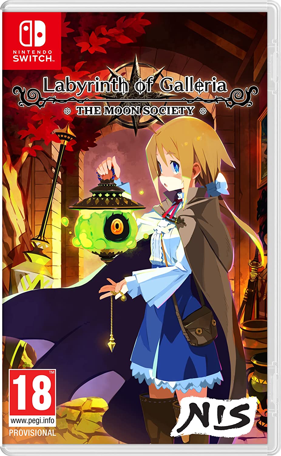 Labyrinth of Galleria: The Moon Society - Standard Edition (Nintendo Switch)