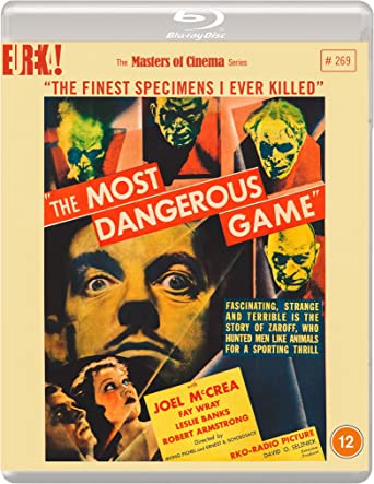 THE MOST DANGEROUS GAME (Masters of Cinema) Blu-ray