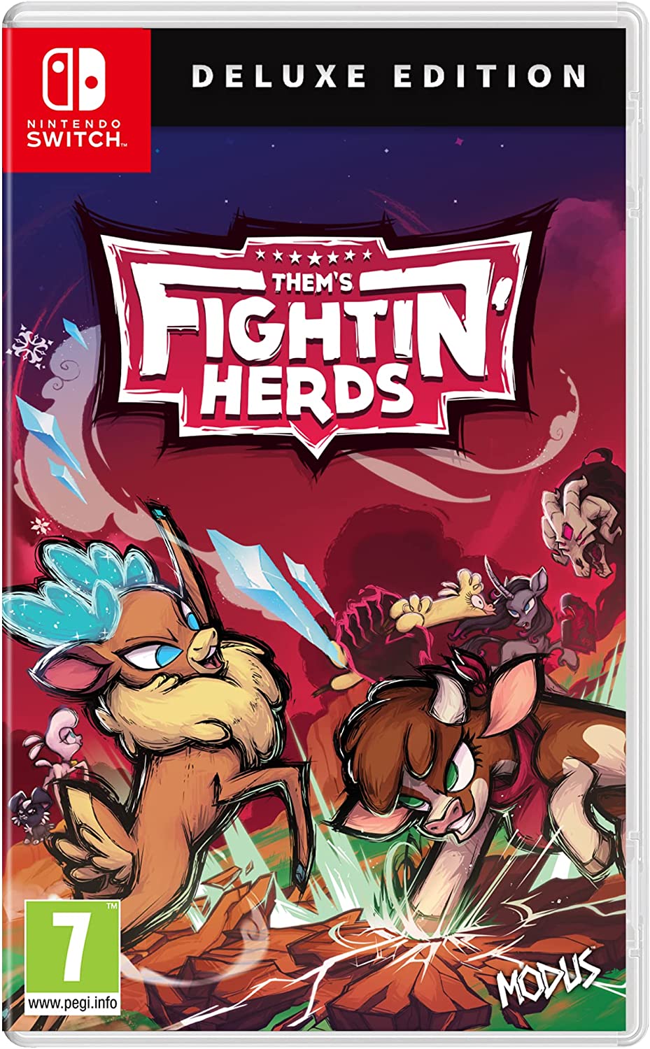 Click to view product details and reviews for Thems Fightin Herds Deluxe Edition Nintendo Switch.