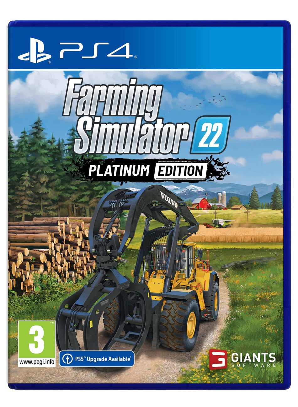 Farming Simulator 22 - Platinum Edition (PS4)