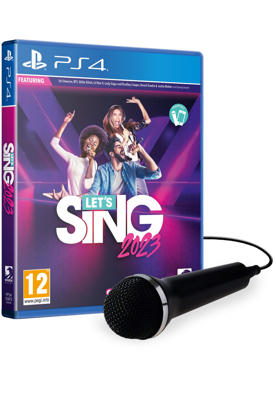 Let’s Sing 2023 with Mic (PS4)